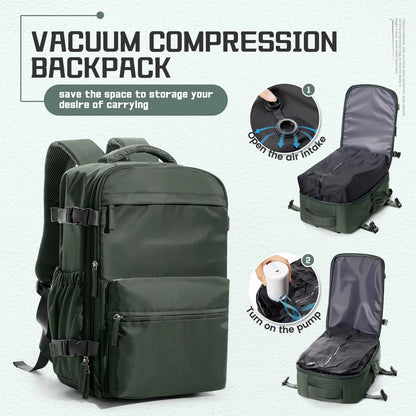 Vacuum Compression Ryanair Approved Backpack