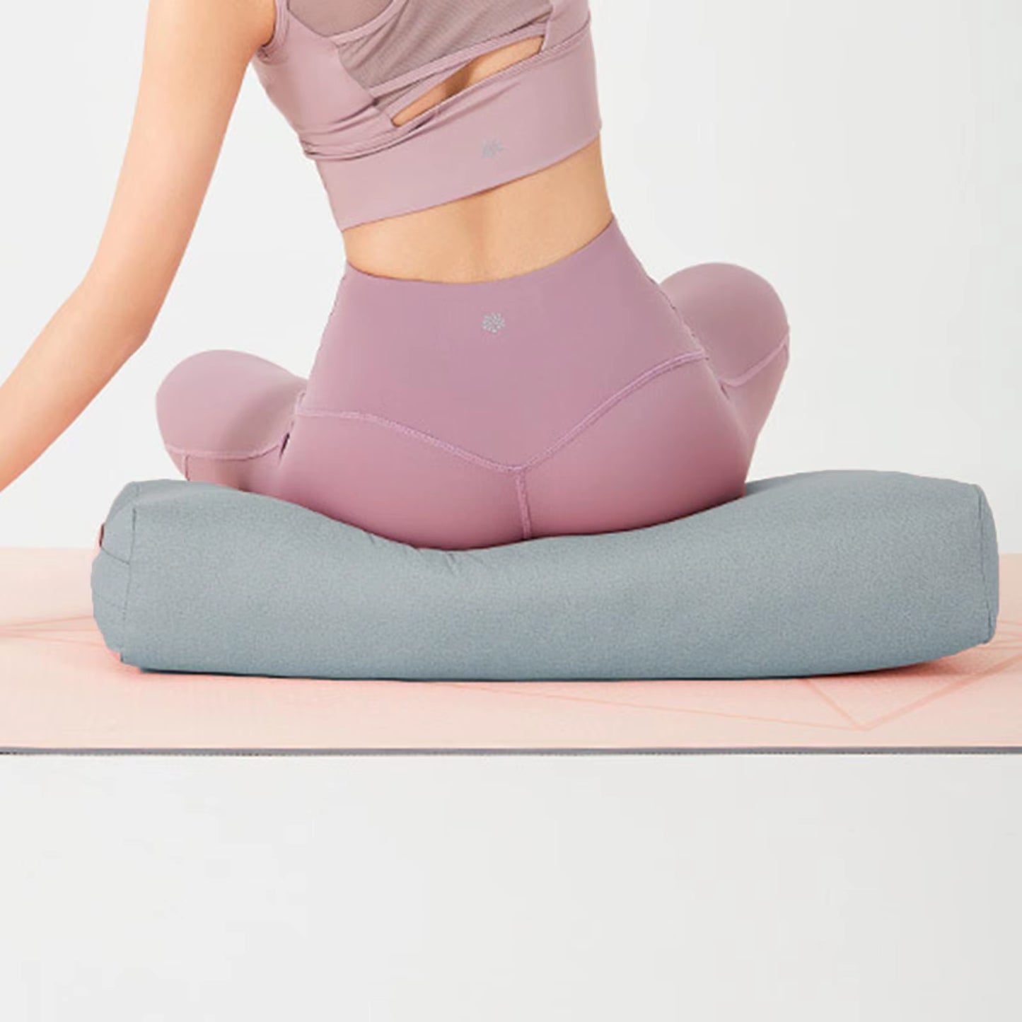 Professional Yoga Bolster with Carry Handle