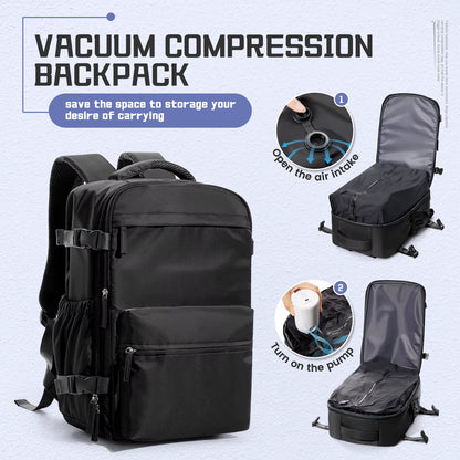 Vacuum Compression Ryanair Approved Backpack
