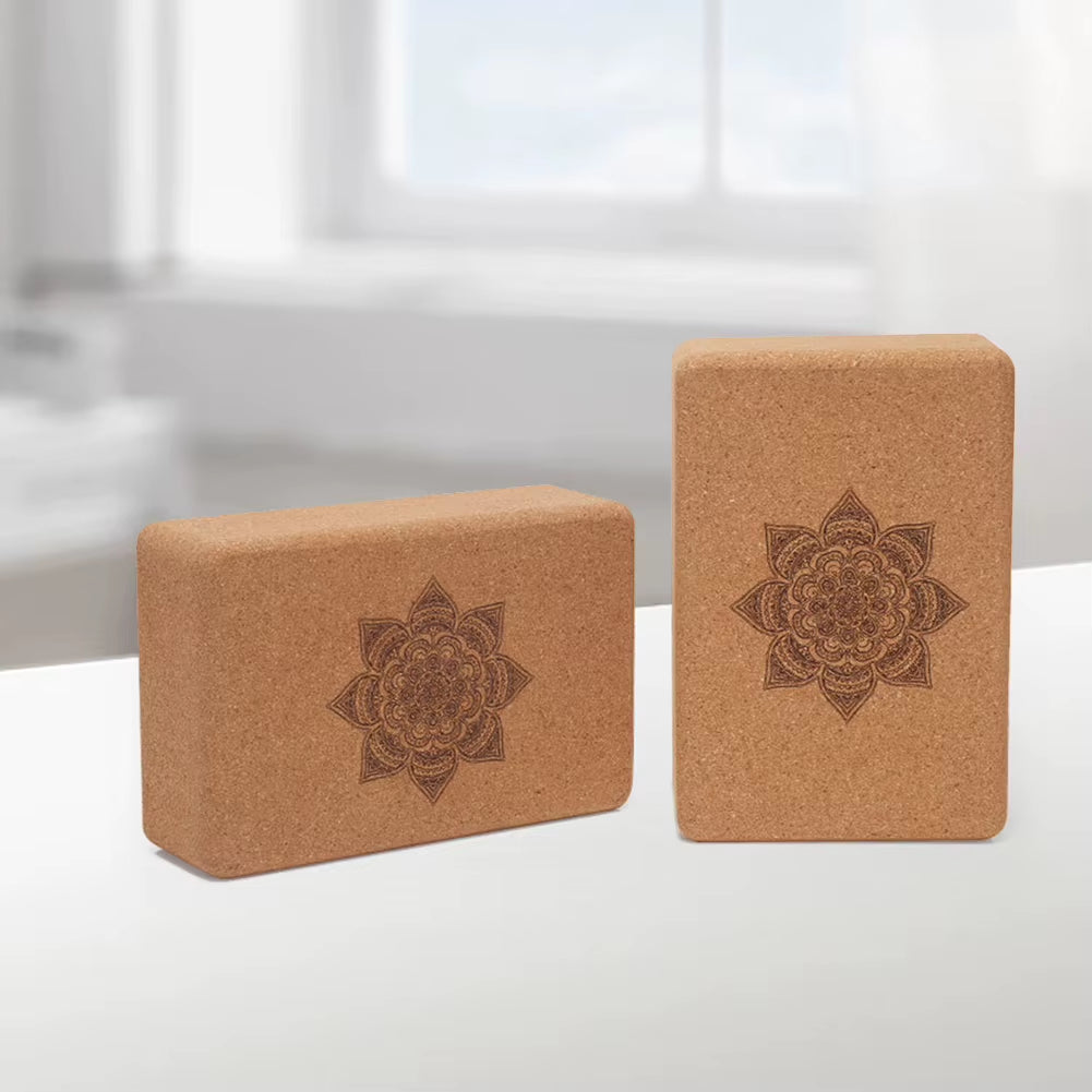 Eco-Friendly Natural Cork Yoga Block