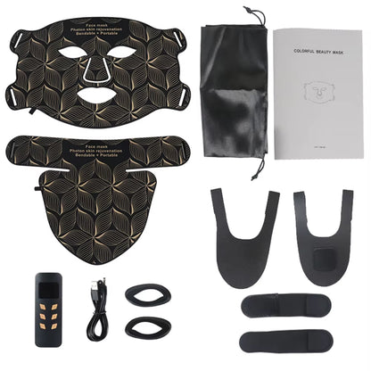 LED 8 Colour Face Mask and Neck Therapy