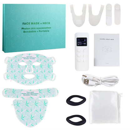 LED 8 Colour Face Mask and Neck Therapy